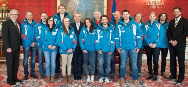 Deaflympics Teilnehmer beim Bundespräsidenten Deaflympics Teilnehmer beim Bundespräsidenten