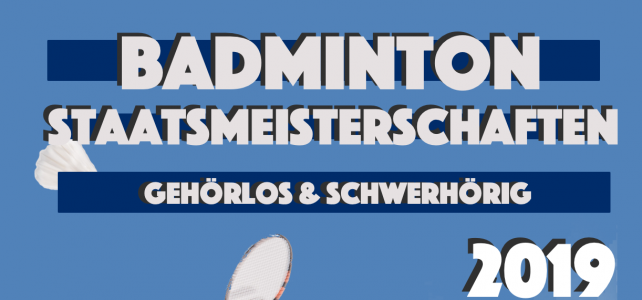 22. ÖSTM Badminton am 4.5.2019 in Vorchdorf/OÖ 22. ÖSTM Badminton am 4.5.2019 in Vorchdorf/OÖ